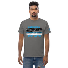 Load image into Gallery viewer, Blue Line Series, Get My Lawyer! BikerBeatdown Unisex classic tee