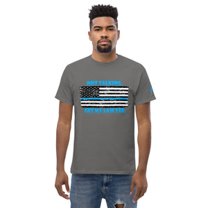 Blue Line Series, Get My Lawyer! BikerBeatdown Unisex classic tee