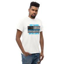 Load image into Gallery viewer, Blue Line Series, Get My Lawyer! BikerBeatdown Unisex classic tee