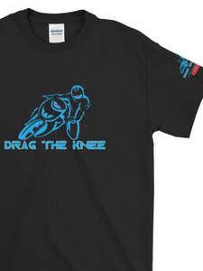 DRAG THE KNEE!!  Sizes up to 3x, Short-Sleeve Unisex T-Shirt