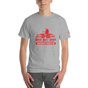 Biker Beatdown Proud! Up to 5x size, Short-Sleeve T-Shirt
