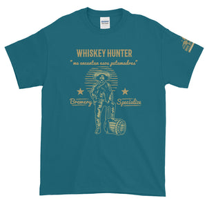 Whiskey Hunter, "me encantan esos putamadres!"  Short-Sleeve T-Shirt