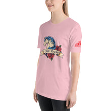 Load image into Gallery viewer, Unicorns do exist!! Short-Sleeve Unisex T-Shirt