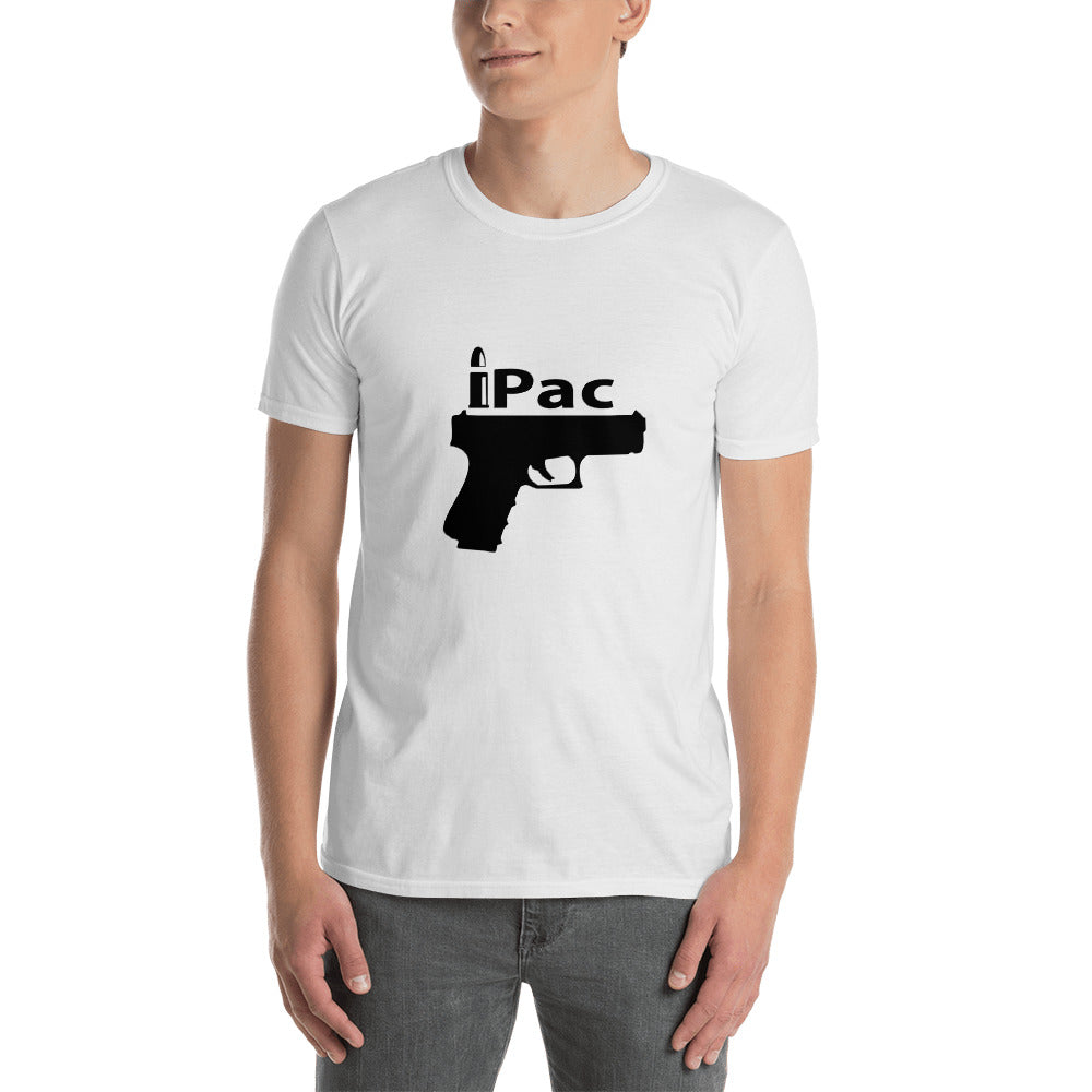 9mm & .40 Cal, 'Pac' Short-Sleeve Unisex T-Shirt