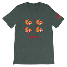 Load image into Gallery viewer, Four Fox Sake!! Short-Sleeve Unisex T-Shirt