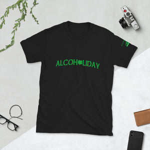 Alcoholiday!! Short-Sleeve Unisex T-Shirt