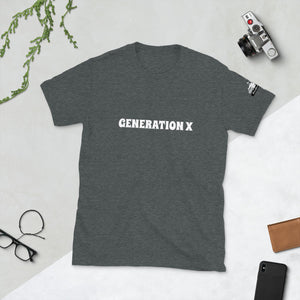 GENERATION X Motto, Short-Sleeve Unisex T-Shirt