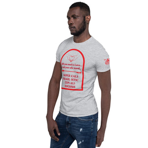 Valentine's Safe Word Short-Sleeve Unisex T-Shirt