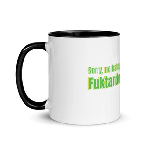 No hablo, Fuktardo Mug with Color Inside