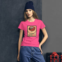 Load image into Gallery viewer, Delicious.... Women&#39;s short sleeve t-shirt